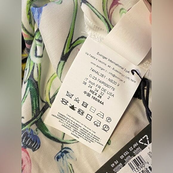 Versace Jeans Couture Logo-Printed Buttoned Shirt size 38/us size 2 - Picture 16 of 16